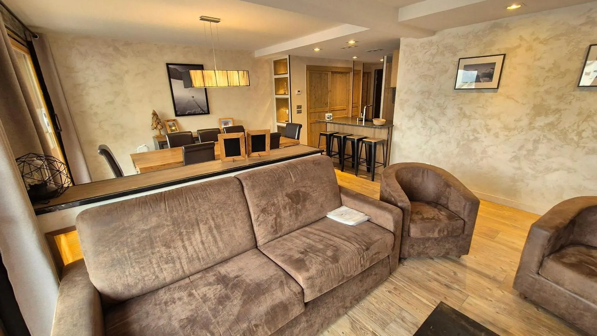 Bel Appartement Moderne 8 Pers, 250M Des Pistes - Fr-1-811-24 Les Deux Alpes Apartamento